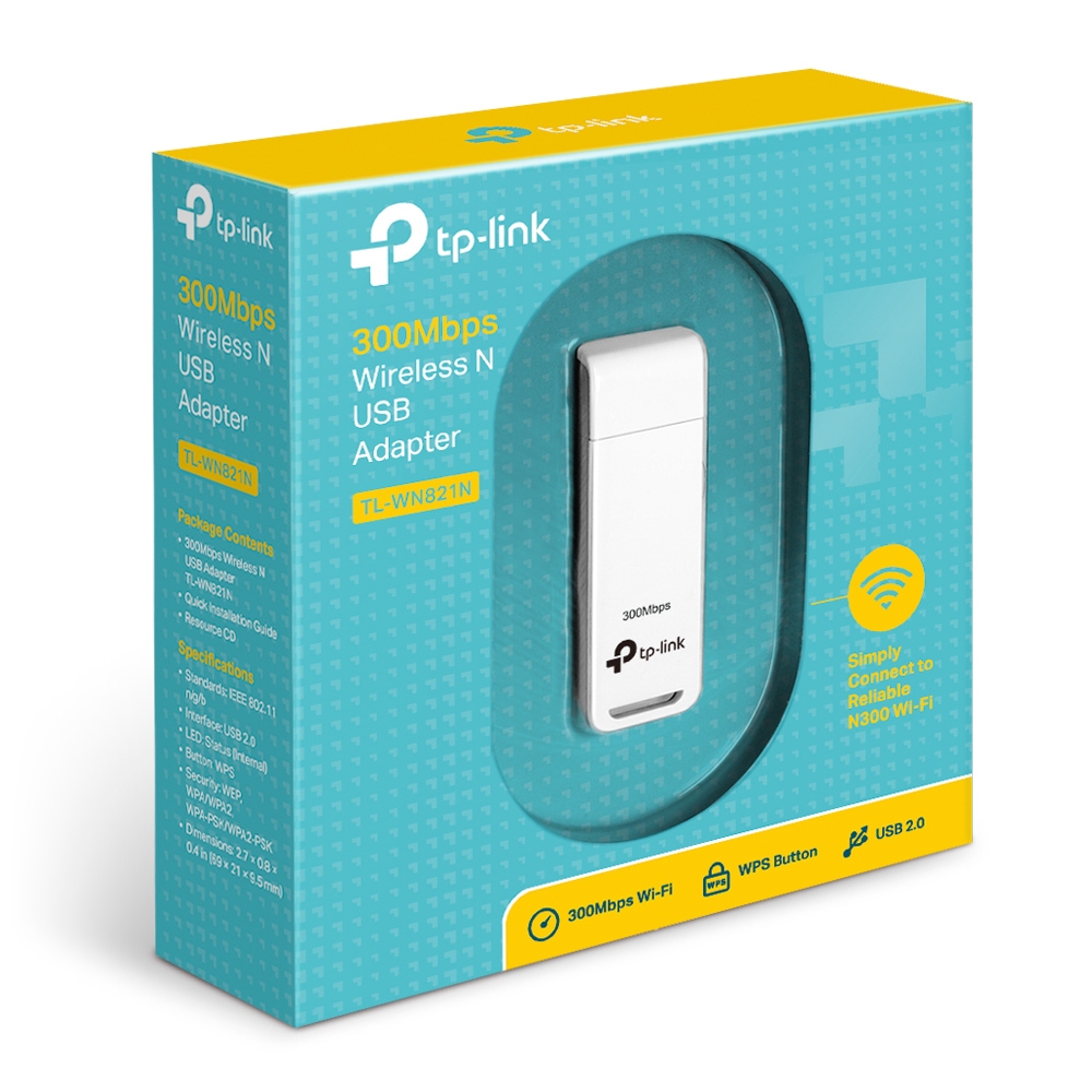 Tp-Link Wireless N Usb Adapter 300Mbps