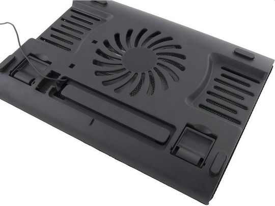 Cooling Pad για Laptop έως 15.6″ με 1 Ανεμιστήρα και Φωτισμό