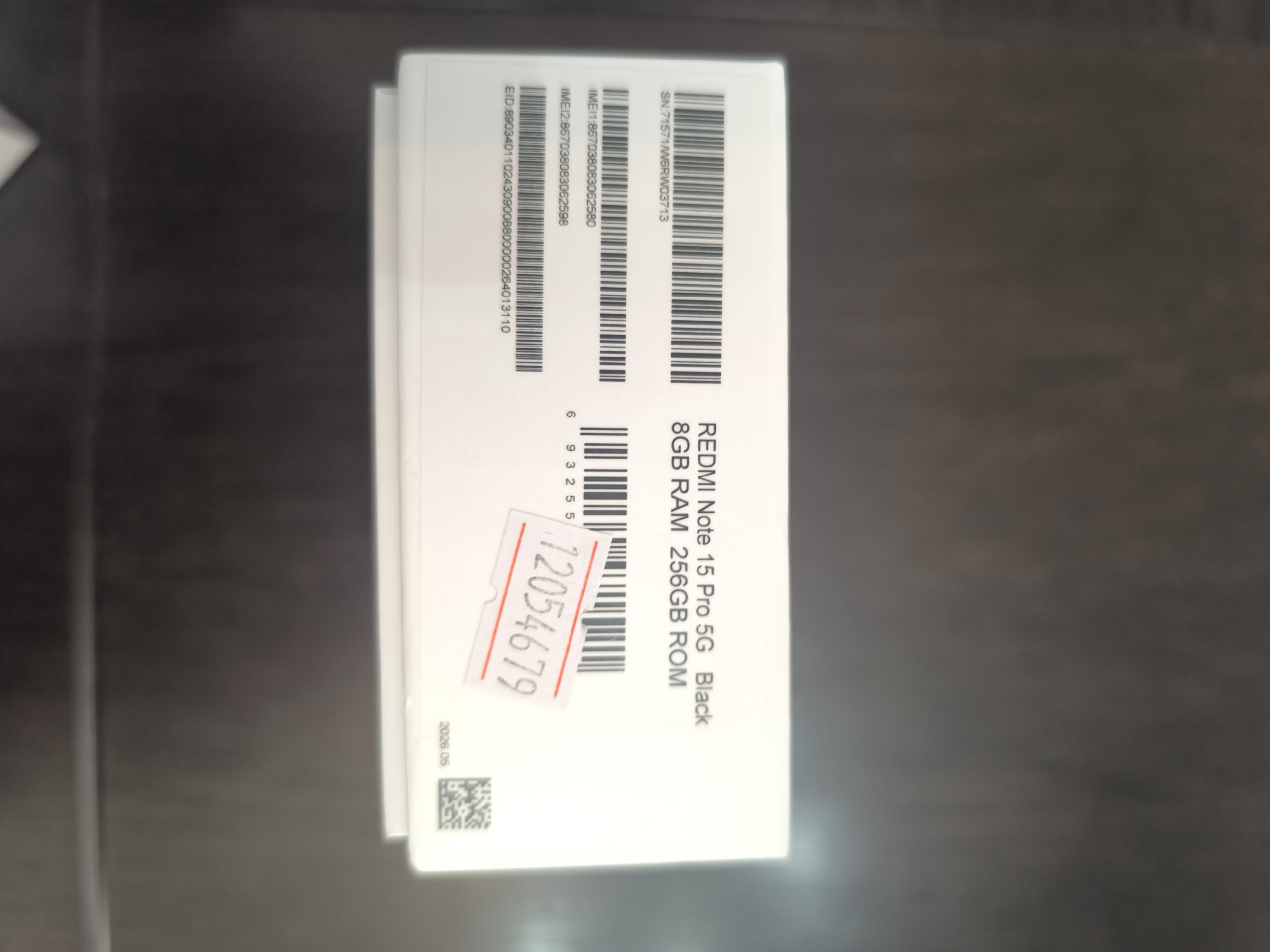 Xiaomi Redmi 15pro 5g 8gb 256gb