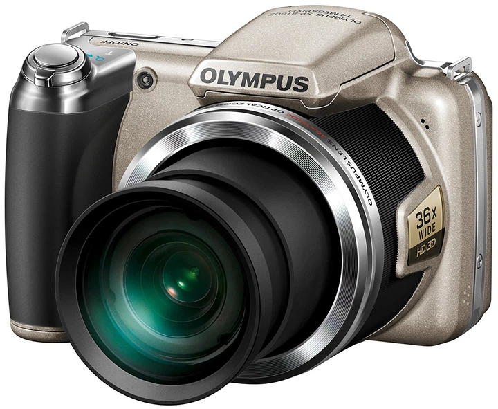 OLYMPUS SP-810UZ- superzoom- 3D- video
