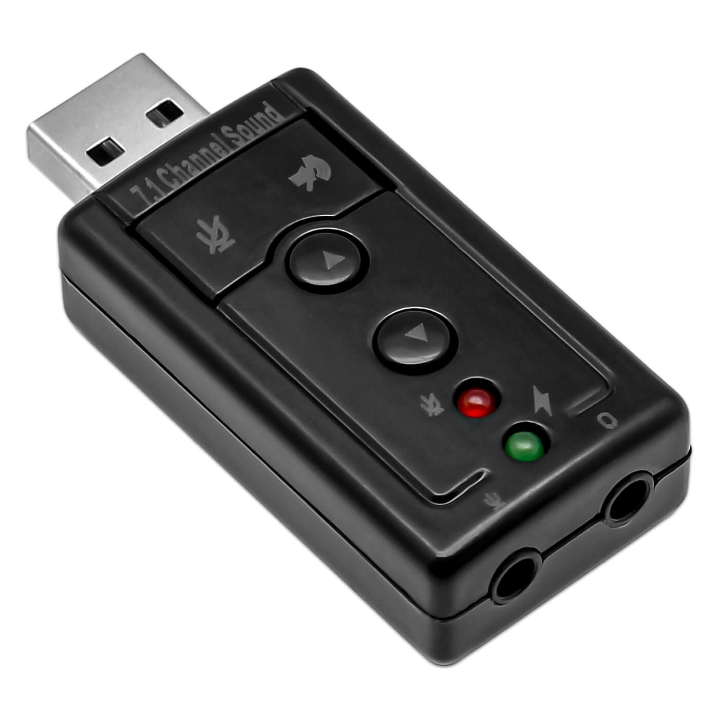 USB EXTERNAL 3D 7.1 CHANNEL SOUND CARD