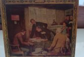 Vintage μεταλλικό κουτί – Συλλεκτικό κομμάτι από το Βέλγιο, δεκαετία 1950